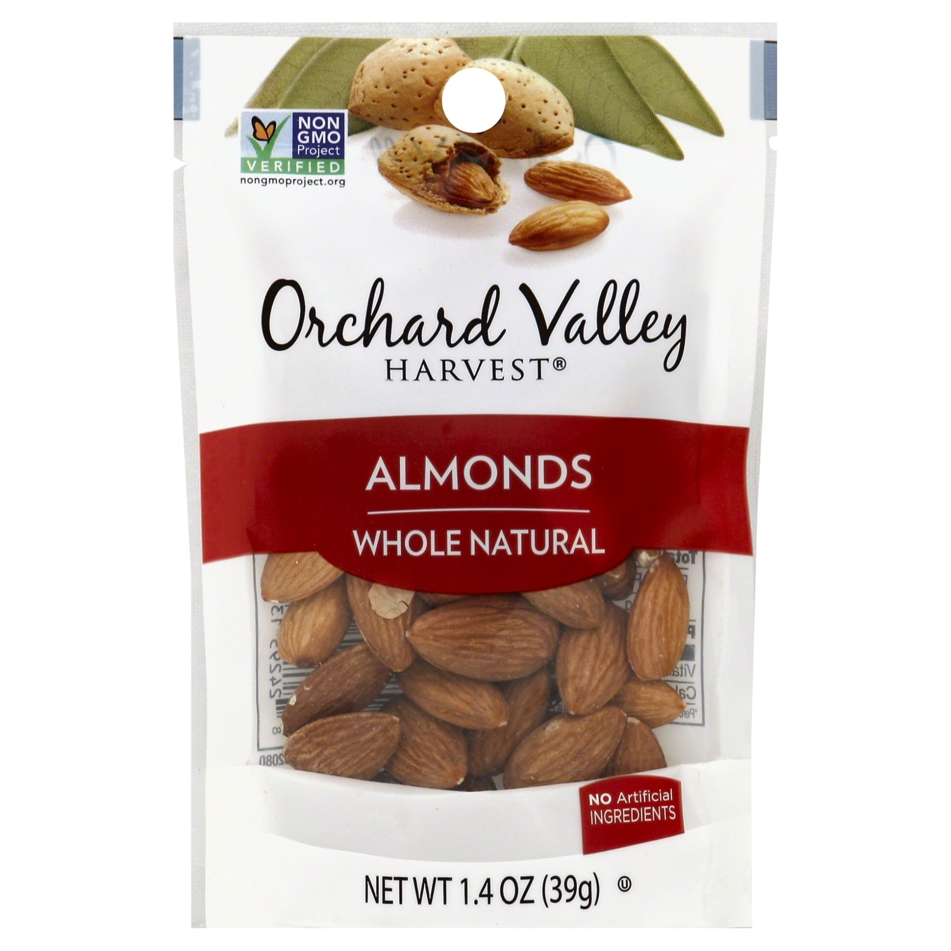 slide 1 of 9, Orchard Valley Almonds 1.4 oz, 1.4 oz