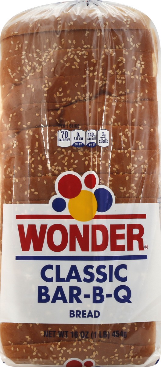 slide 1 of 13, Wonder Classic Bar-B-Q Bread 16 ea, 16 ct