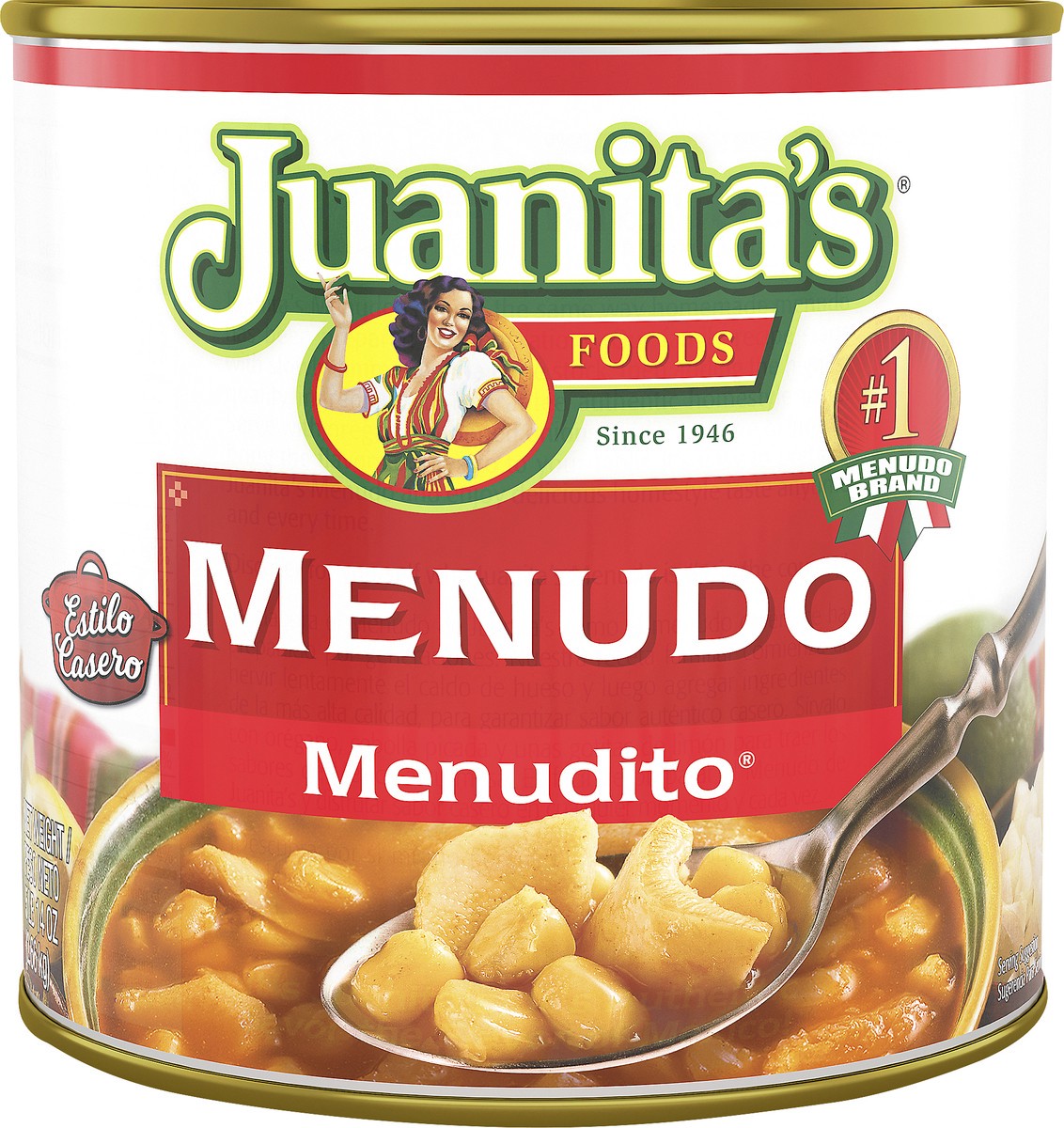 slide 3 of 4, Juanita's Original Menudo, Canned Menudo, 94 oz, 2.66 kg