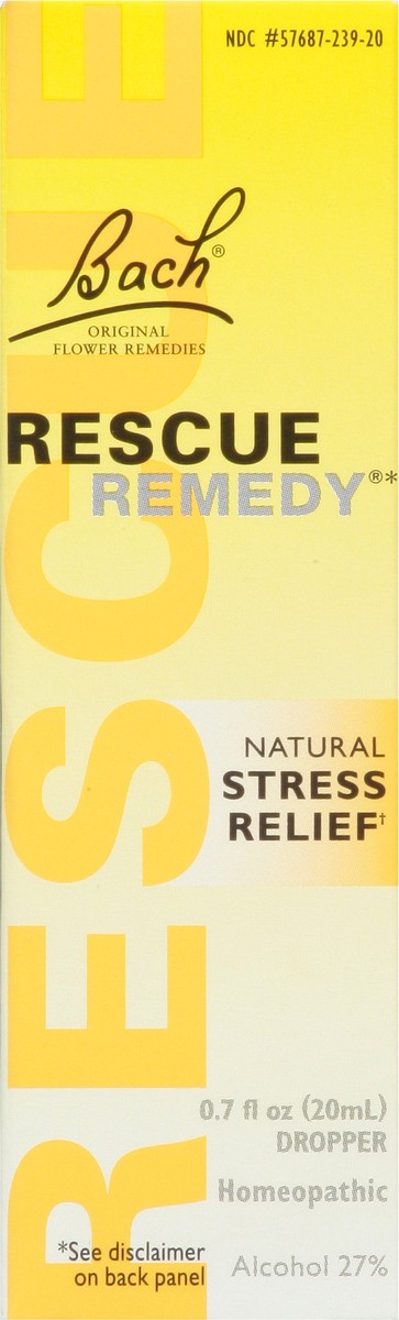 slide 3 of 9, Bach Original Flower Remedies Rescue Remedy Natural Stress Relief Dropper 0.7 fl oz, 20 ml