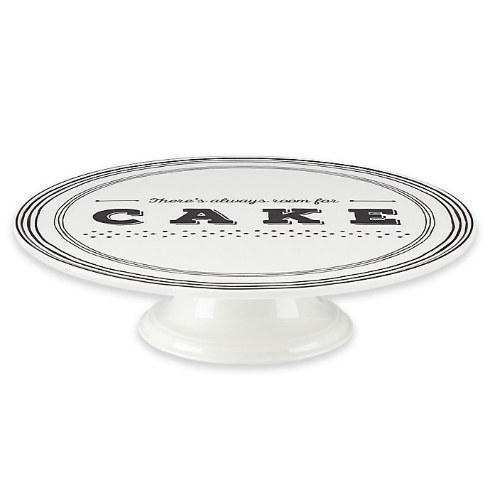 slide 1 of 1, Lenox Bistro Place Footed Cake Plate, 1 ct