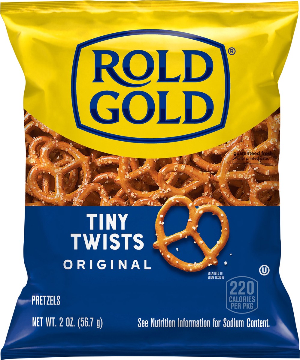 slide 6 of 8, Rold Gold Tiny Twists Pretzels Original 2 Oz, 2 oz