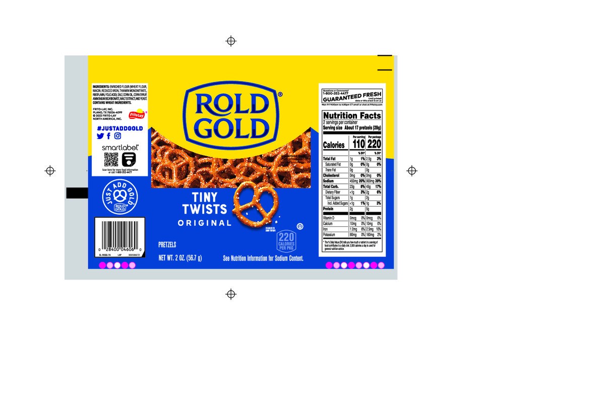 slide 8 of 8, Rold Gold Tiny Twists Pretzels Original 2 Oz, 2 oz