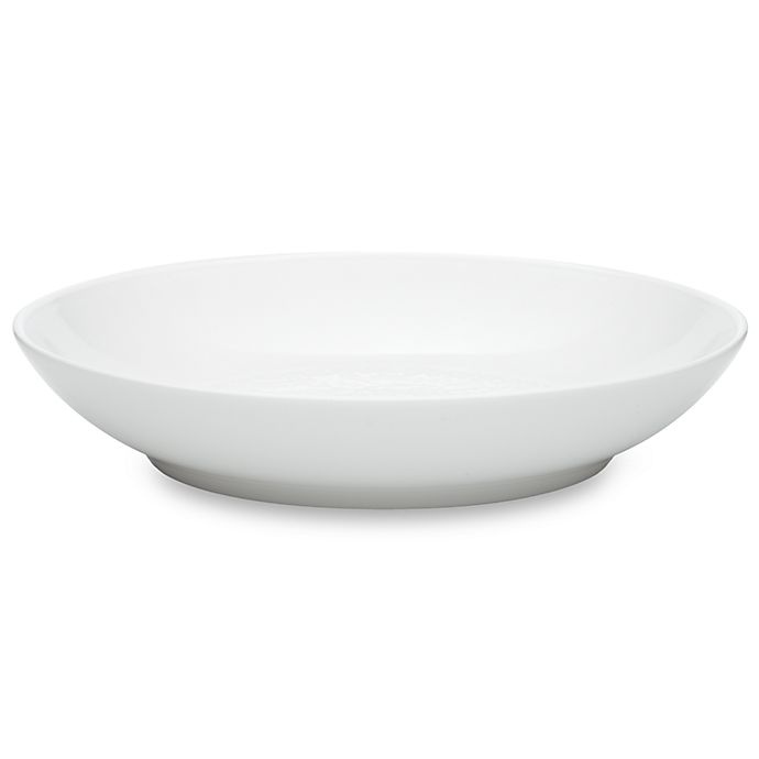 slide 1 of 2, Noritake White on White Snow Pasta Bowl, 1 ct