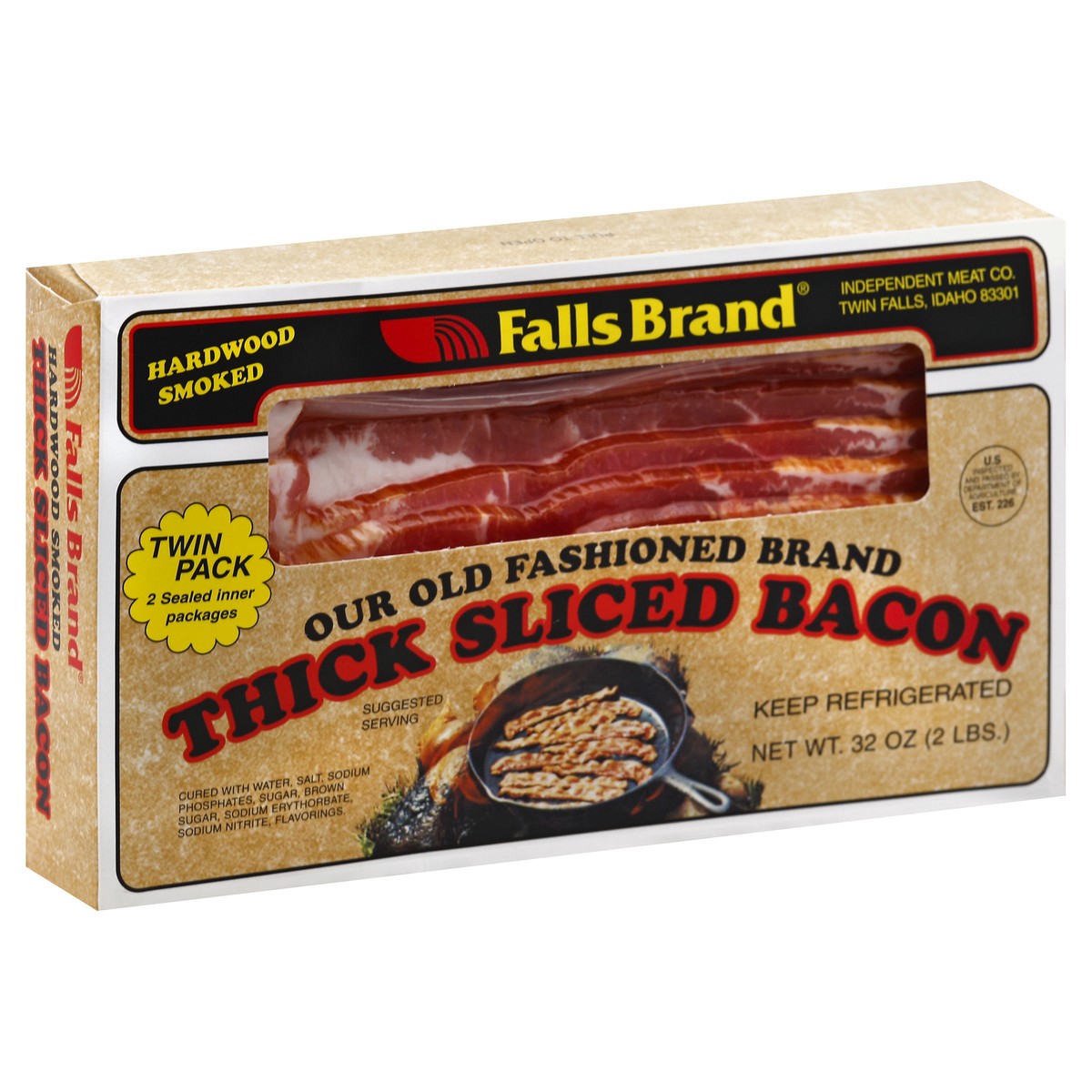 slide 3 of 5, Falls Bacon 32 oz, 32 oz