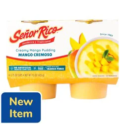 Senor Rico® Creamy Mango Pudding Cups