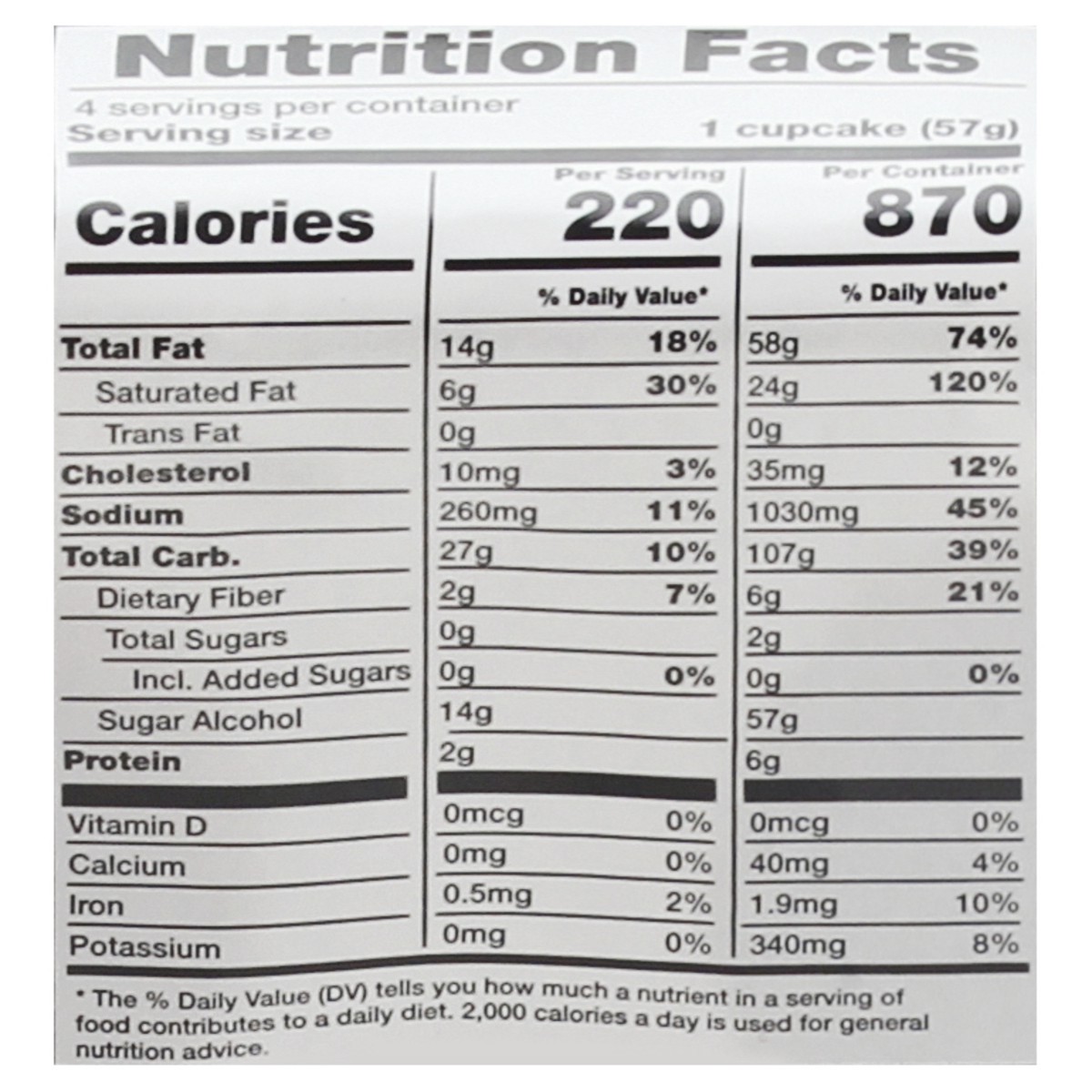 slide 8 of 13, Ann Marie's Sugar Free White Iced Cupcakes 8 oz, 8 oz