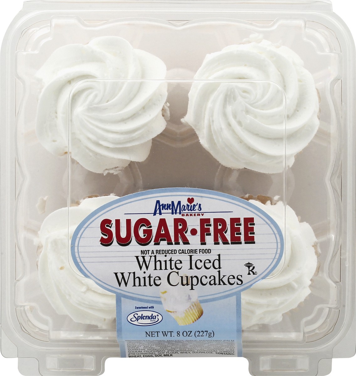 slide 2 of 13, Ann Marie's Sugar Free White Iced Cupcakes 8 oz, 8 oz