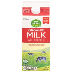 Sun Harvest Organic Whole Milk