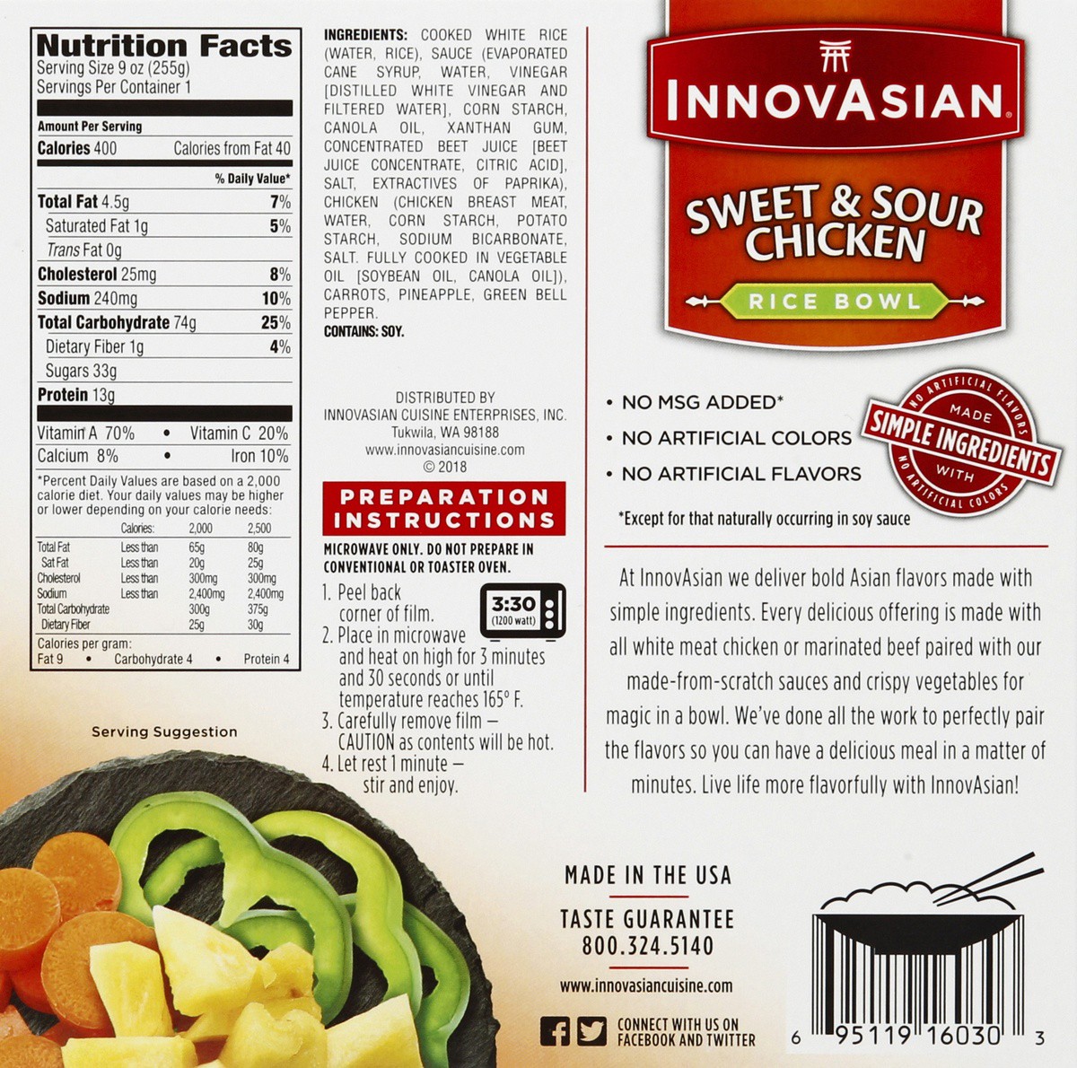 slide 4 of 6, Invasn Honey Chicken, 9 oz