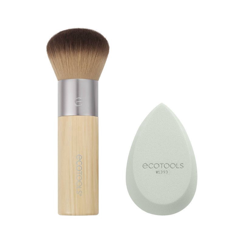 slide 3 of 9, EcoTools Blend & Blur Duo Makeup Blending Sponge, 1 ct