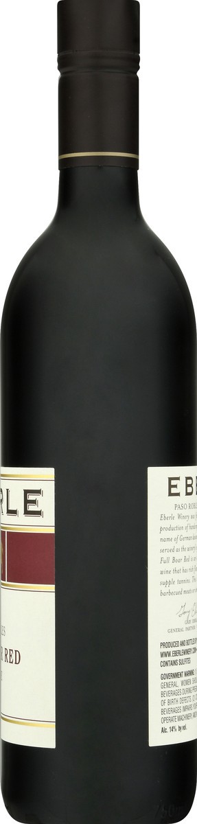 slide 4 of 9, Eberle Paso Robles Full Boar Red 750 ml, 750 ml