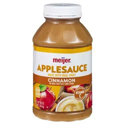 Meijer Cinnamon Applesauce