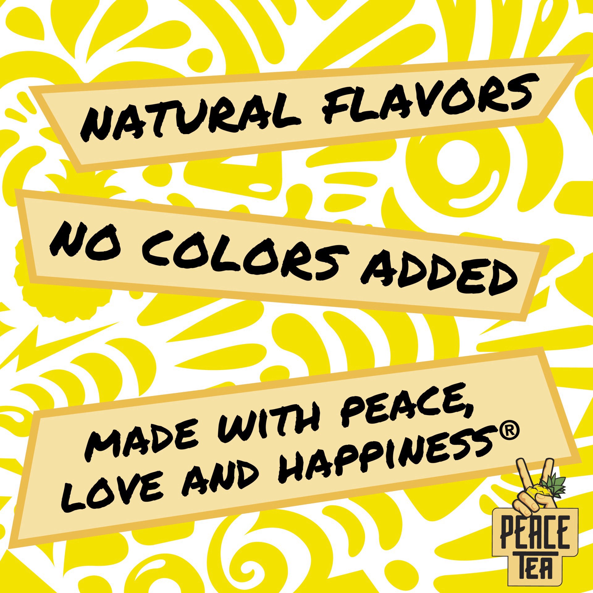 slide 8 of 12, Peace Tea Zer-Oh Sugar Pineapple Groove Tea 23 oz, 23 fl oz