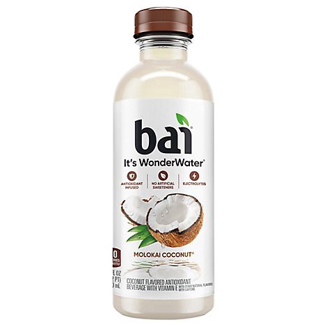 slide 1 of 1, Bai Molokai Coconut- 18 fl oz, 18 fl oz
