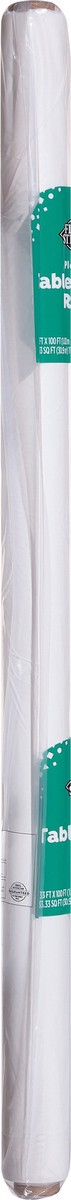 slide 10 of 11, First Street White Table Roll Cover 40X100, 1 ct