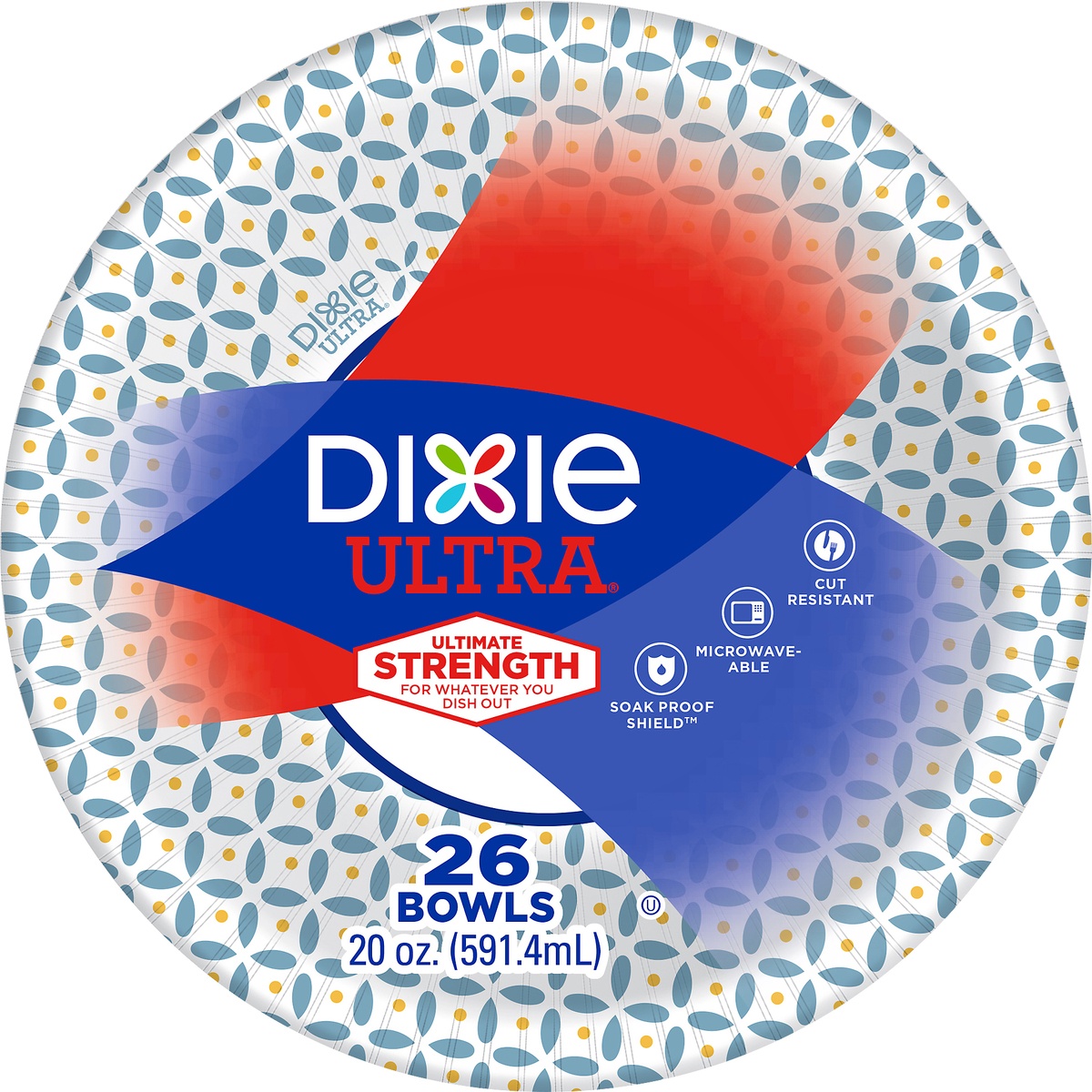 slide 2 of 3, Dixie Ultra Strong Paper Bowls, 26 ct; 20 oz