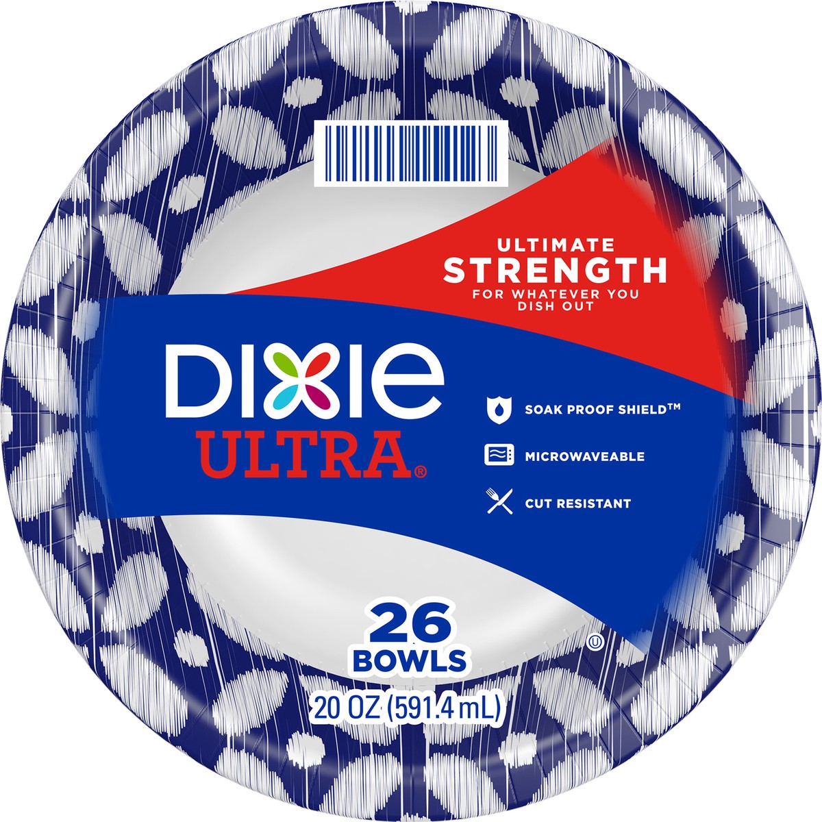 slide 3 of 5, Dixie Ultra Compostable 20 Ounce Bowls, 26 Count, 26 ct