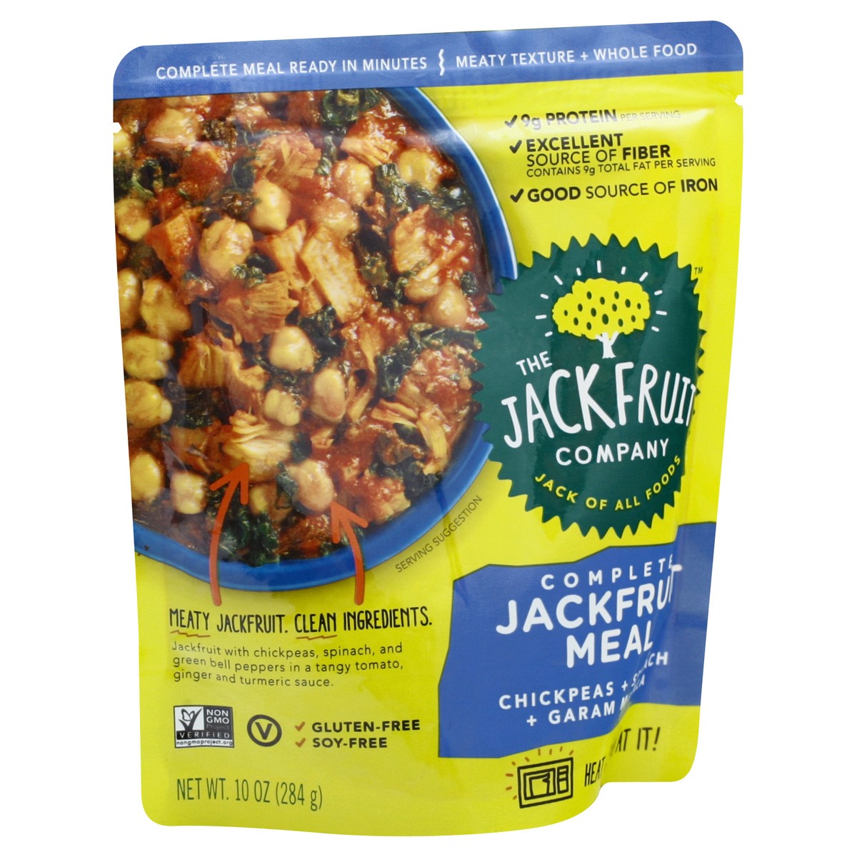 slide 2 of 9, The Jackfruit Company™ complete jackfruit meal 10oz, 10 oz