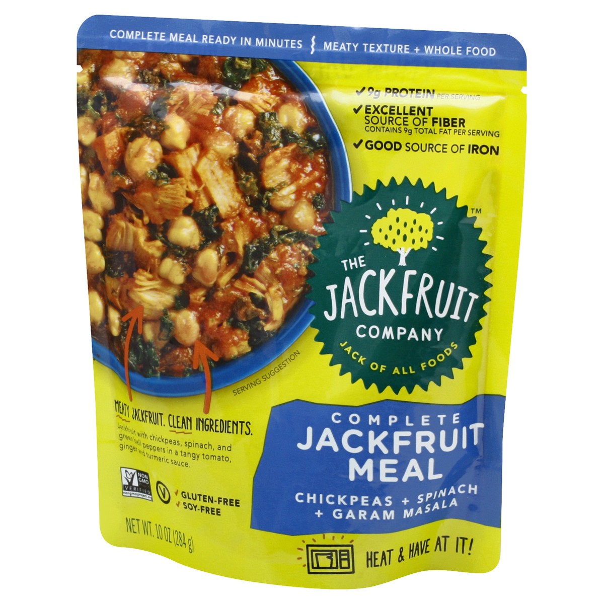 slide 5 of 9, The Jackfruit Company™ complete jackfruit meal 10oz, 10 oz