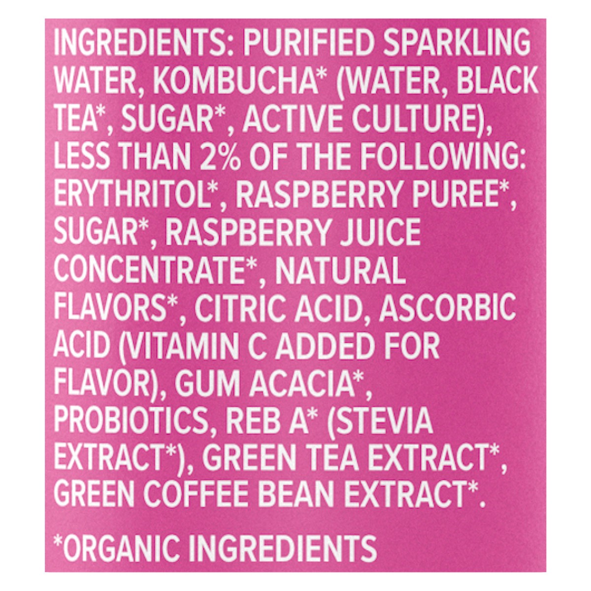 slide 8 of 9, Köe Organic Kombucha Raspberry Dragonfruit - 12 oz, 12 oz