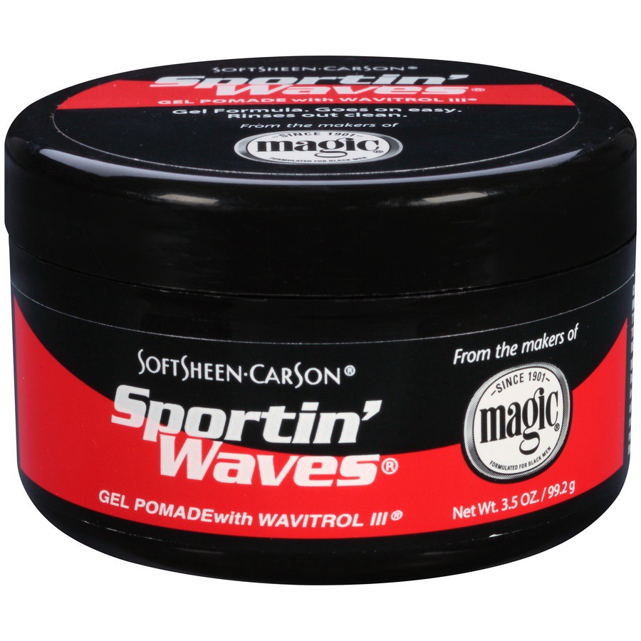 slide 1 of 5, Sportin' Waves Gel Pomade, 3.5 oz