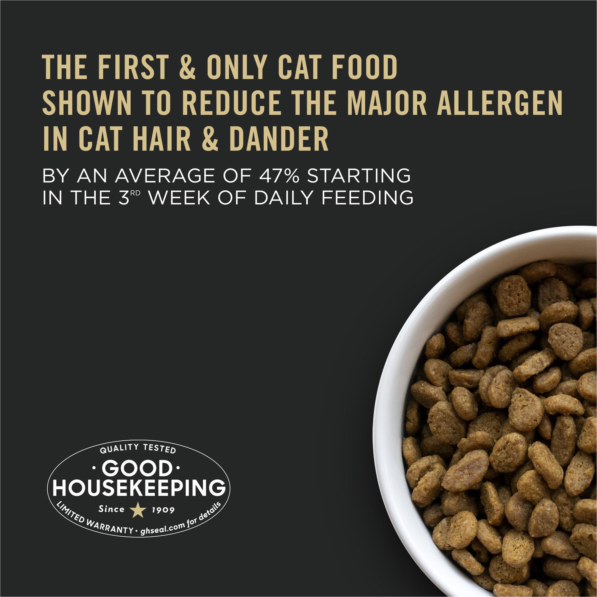slide 4 of 9, Purina Pro Plan Indoor Cat Food LiveClear Cat Allergen Reducing Turkey and Rice Formula, 33 oz