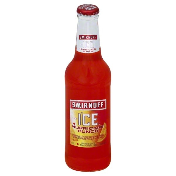 slide 1 of 4, Smirnoff Ice Hurricane Punch, 11.2 oz