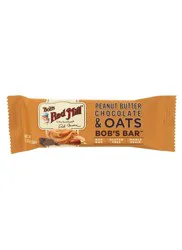 Bob's Red Mill Peanut Butter Chocolate & Oats Bar 1.76 oz Wrapper