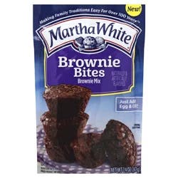Martha White Brownie Bites Brownie Mix, 7.4 Oz Bag