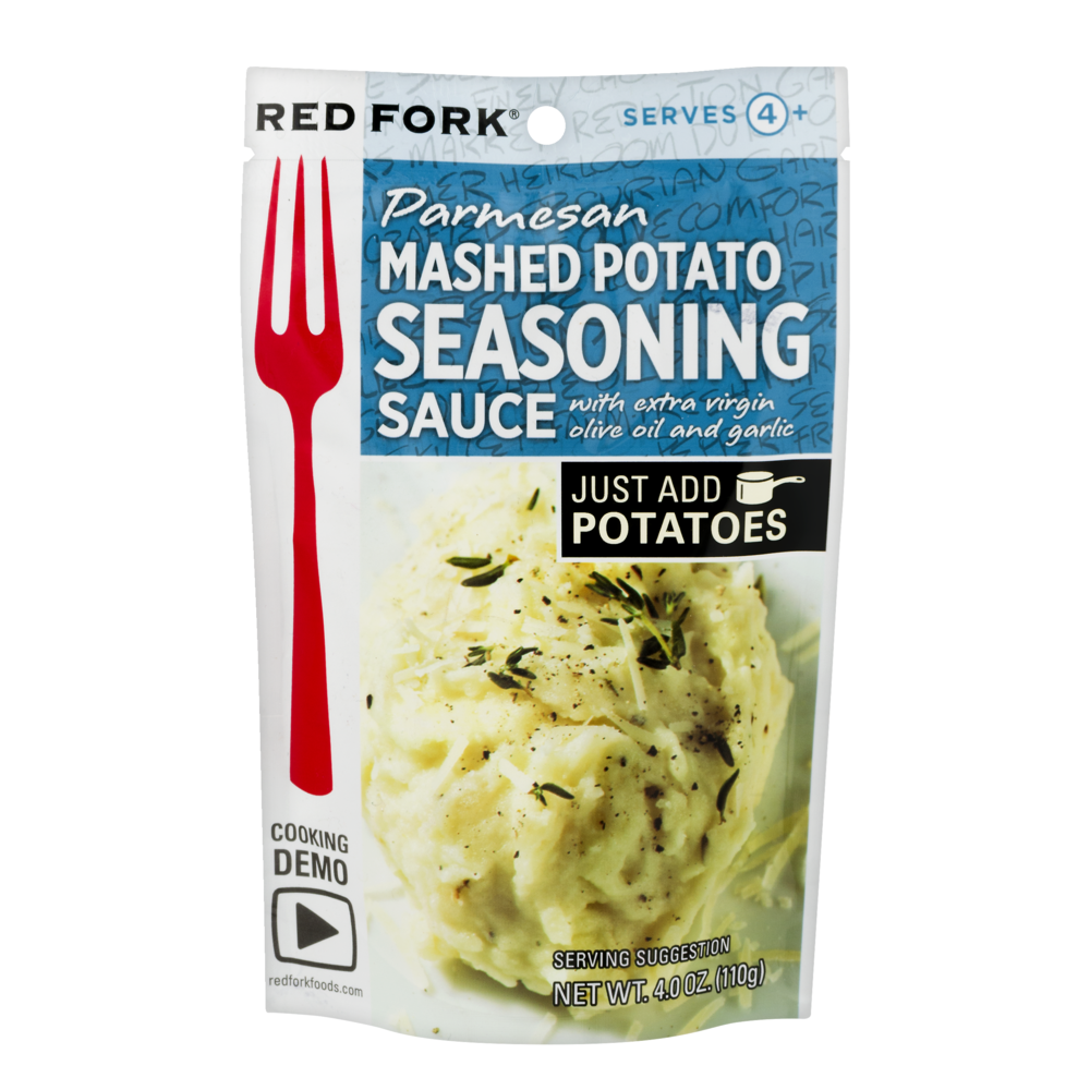 slide 1 of 2, Red Fork Parmesan Mashed Potato Seasoning Sauce, 4oz, 4.5 oz