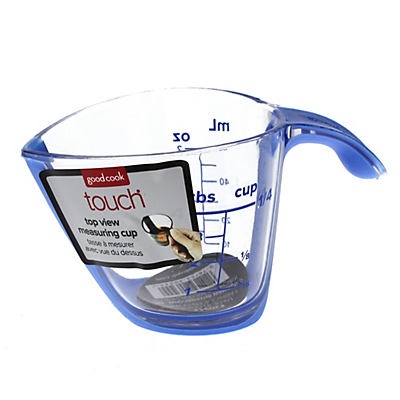 slide 1 of 1, Good Cook Touch Top View Measuring Cup, 1 ct