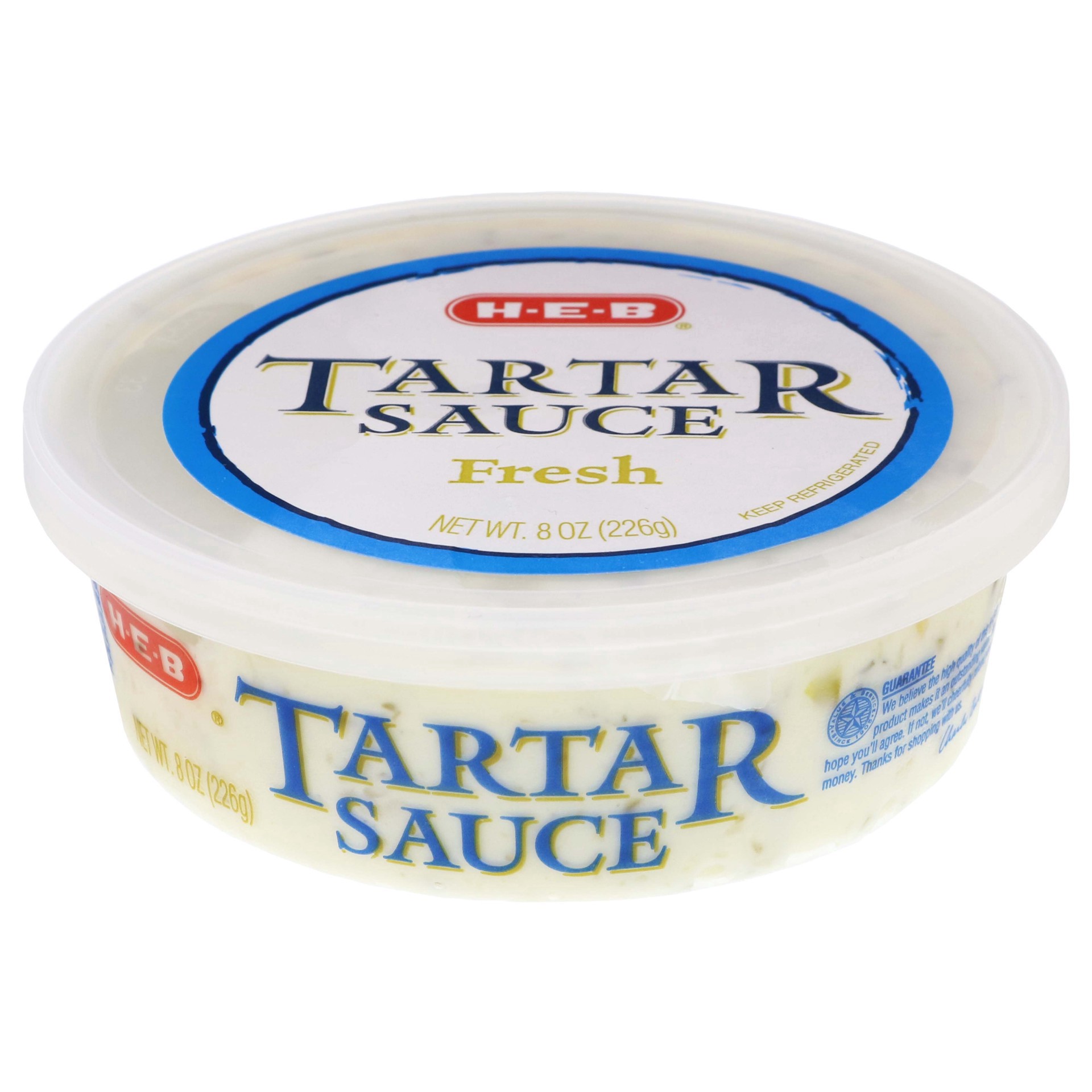 slide 1 of 1, H-B Fresh Tartar Sauce - 8 oz, 8 oz