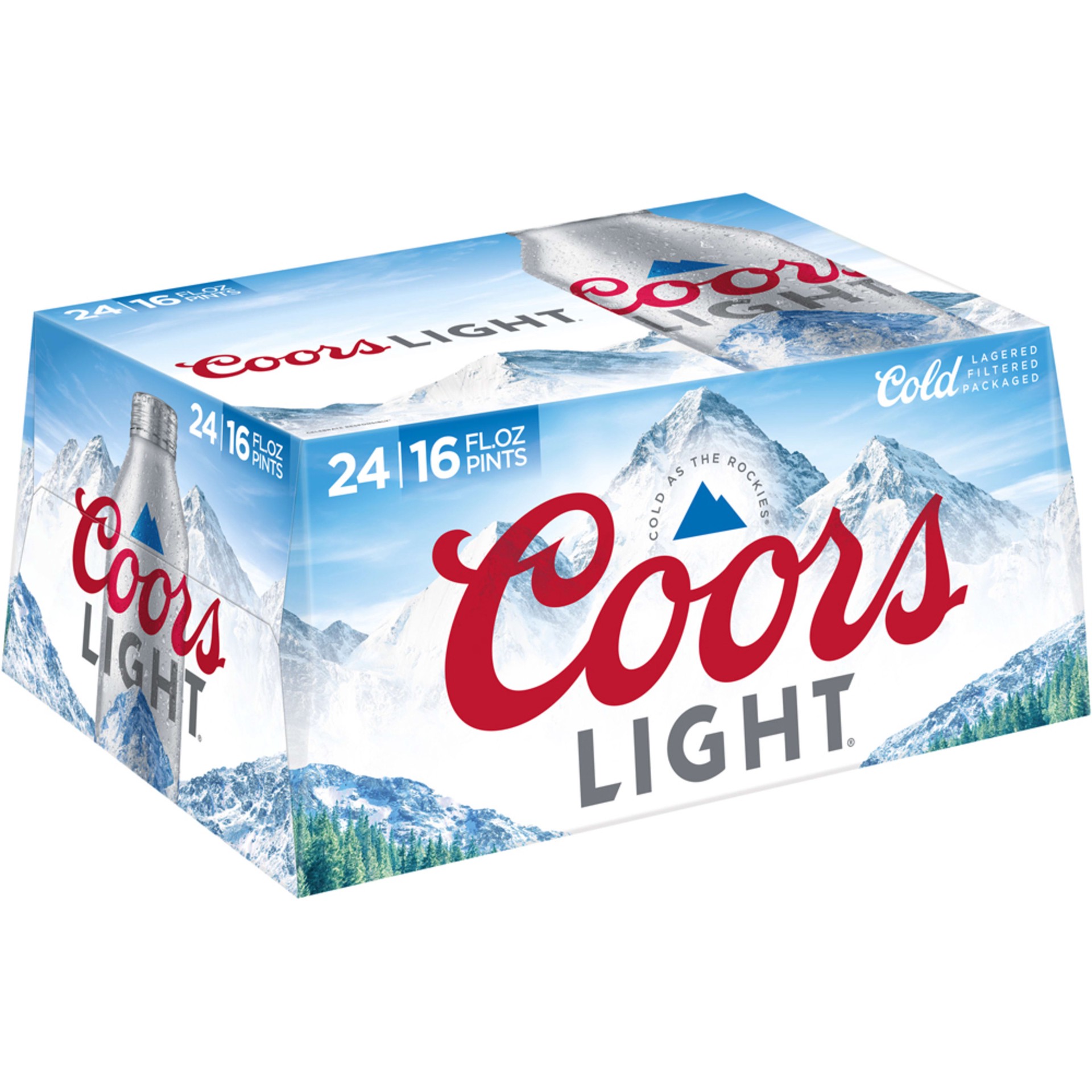 slide 3 of 5, Coors 24 Pack - Aluminium Bottles, 24 ct; 16 oz