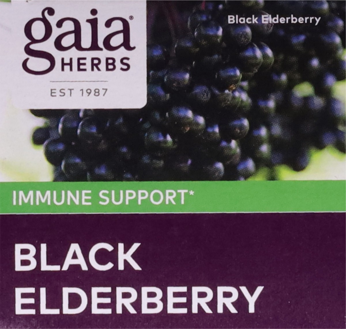 slide 12 of 14, Gaia Herbs Immune Support Black Elderberry 60 Capsules, 60 ct