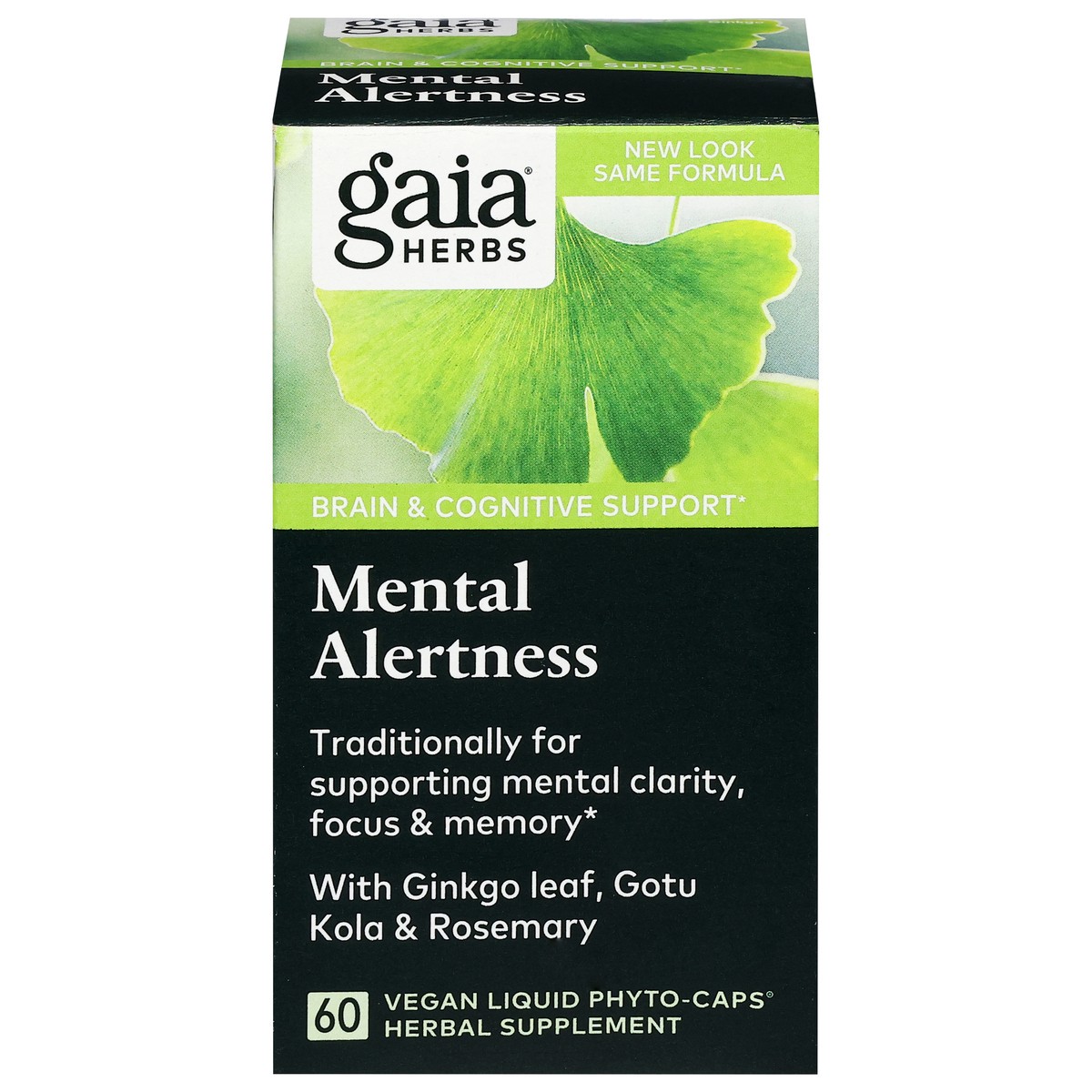 slide 1 of 14, Gaia Herbs Mental Alertness 60 Phyto-Caps, 60 ct