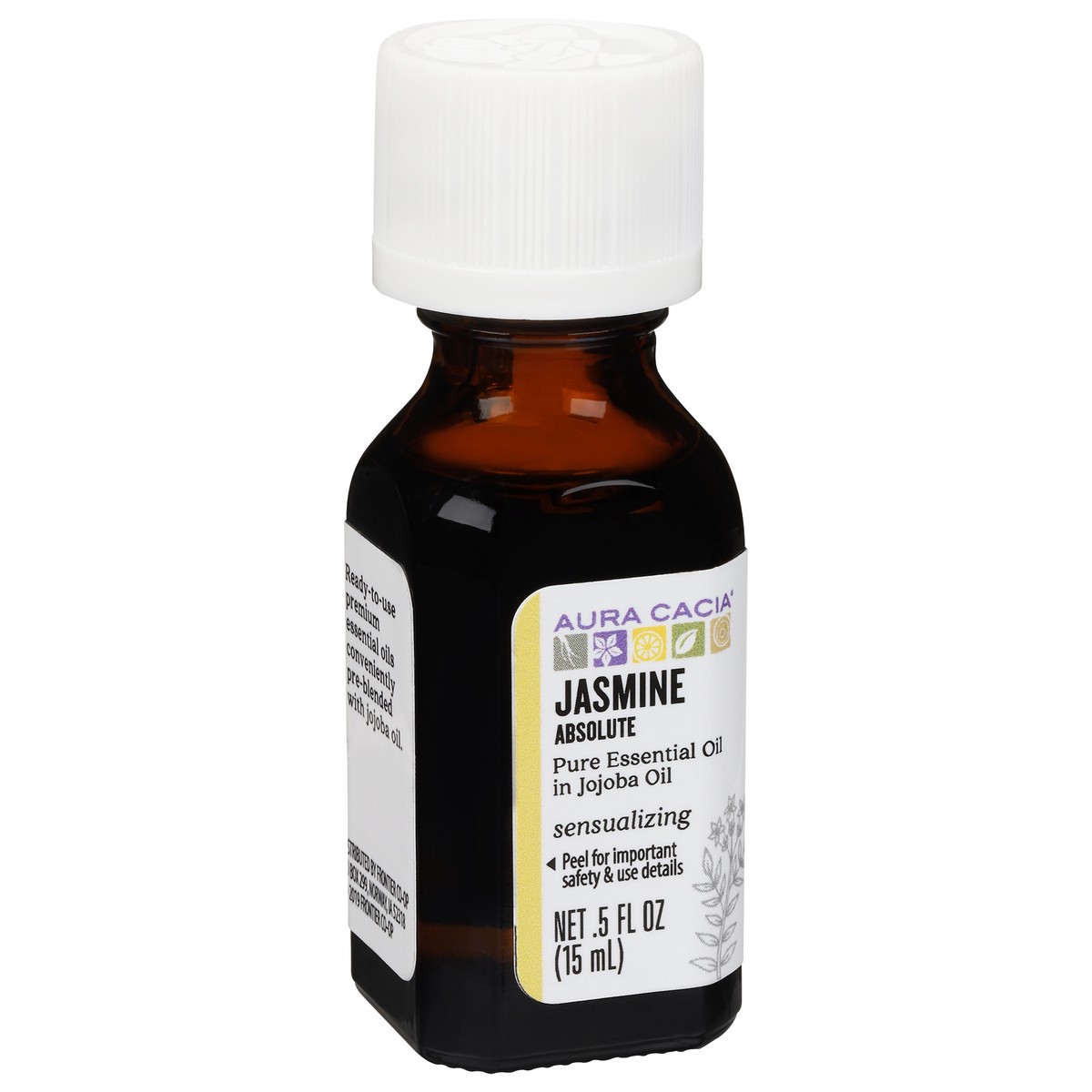 slide 8 of 13, Aura Cacia Jasmine In Jojoba Oil, 0.5 oz