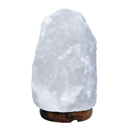 Globe 7" White Himalayan Salt Lamp