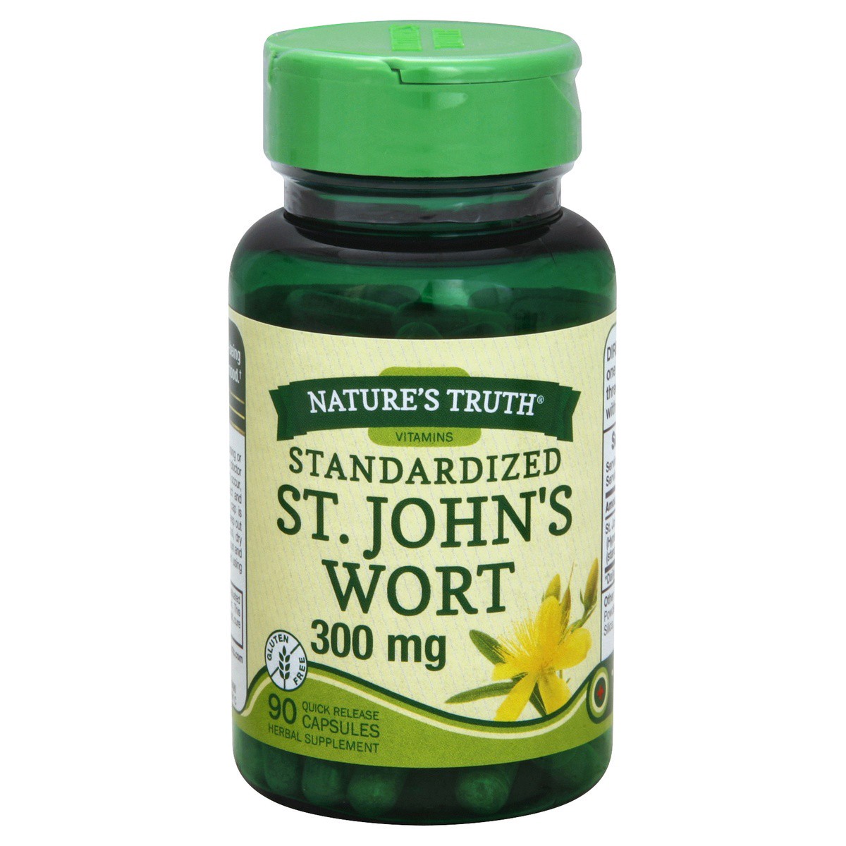 slide 1 of 5, Nature's Truth Standardized St Johns Wort 360 mg - 90 Count, 90 ct