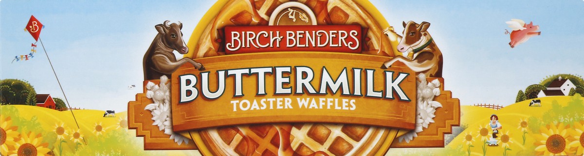 slide 8 of 10, Birch Benders Bbend Buttermilk Toaster Waffles, 8.75 oz