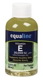 slide 1 of 1, Equaline Vitamin E Oil, 1 ct