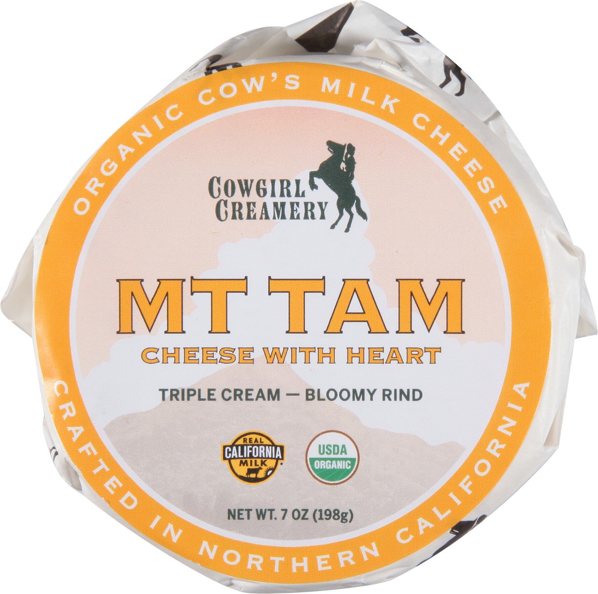 slide 2 of 12, Cowgirl Creamery Mt Tam Organic Cheese 7 oz, 7 oz