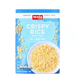 Weis Quality Crispy Rice Cereal