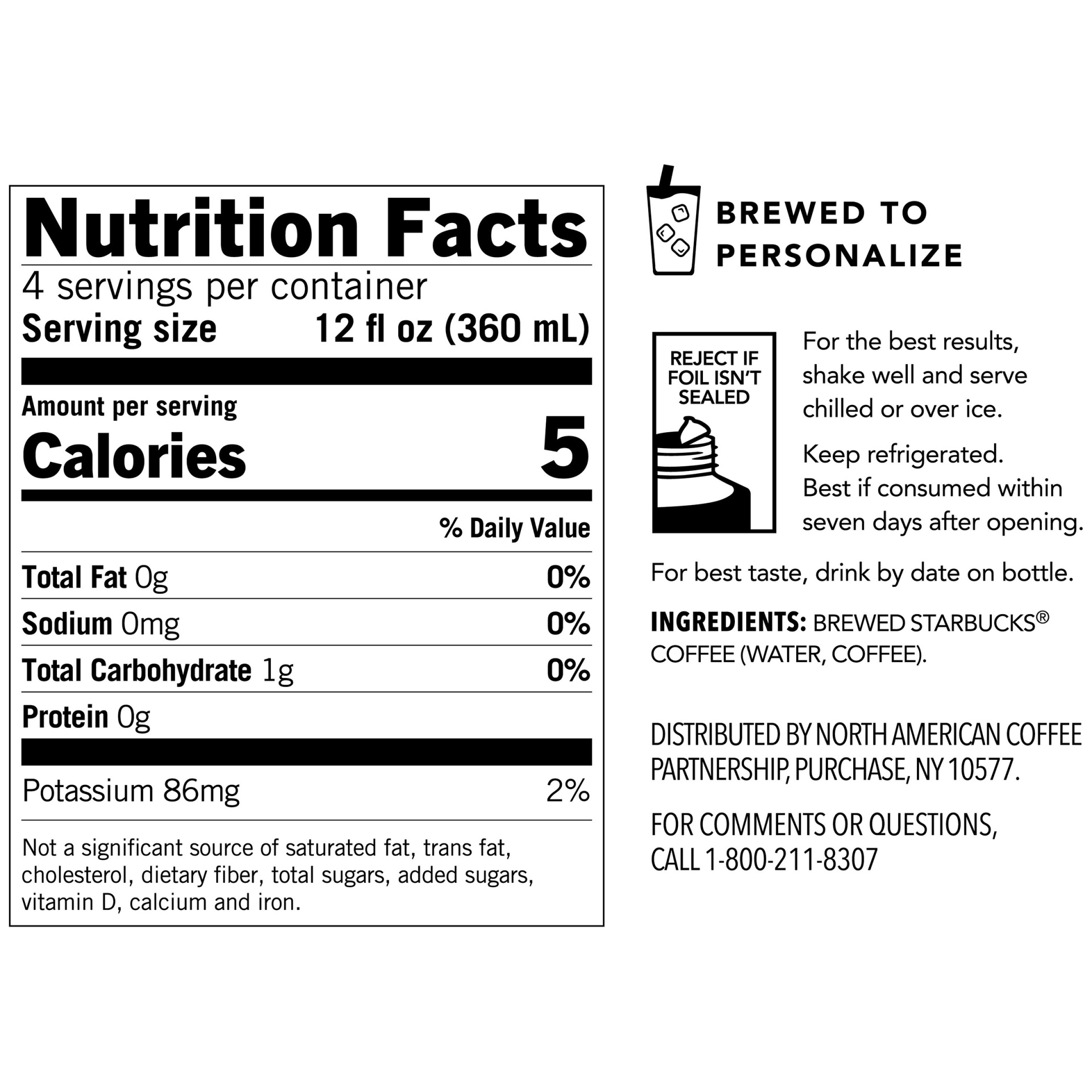 Blonde Roast Coffee Starbucks Calories Starbucks Nutrition Facts