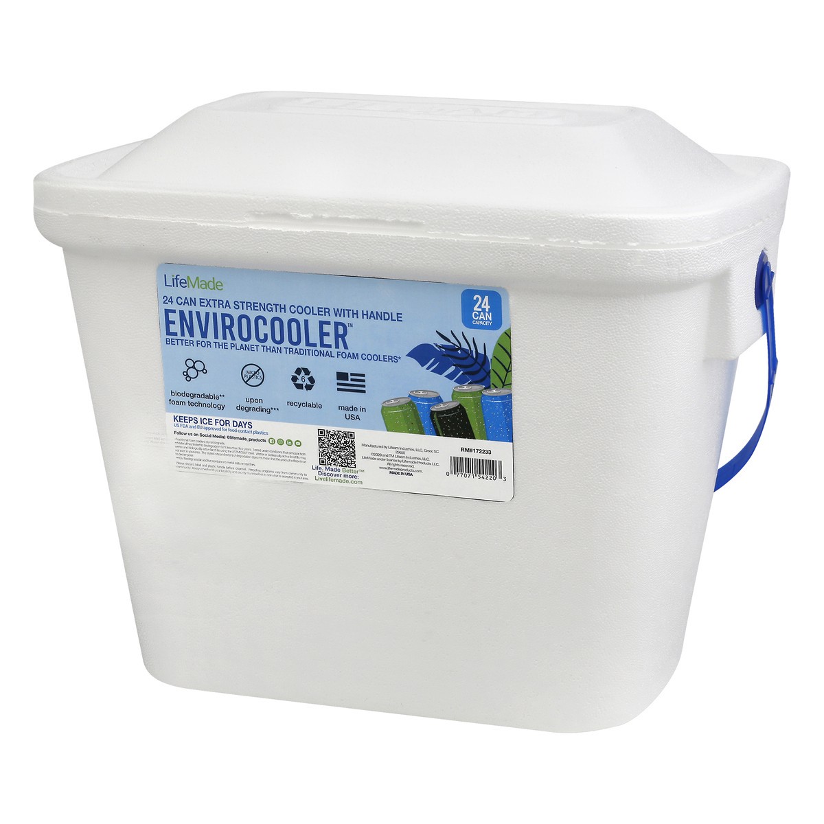 slide 6 of 9, LifeMade Envirocooler Es W/ Handle, 1 ct