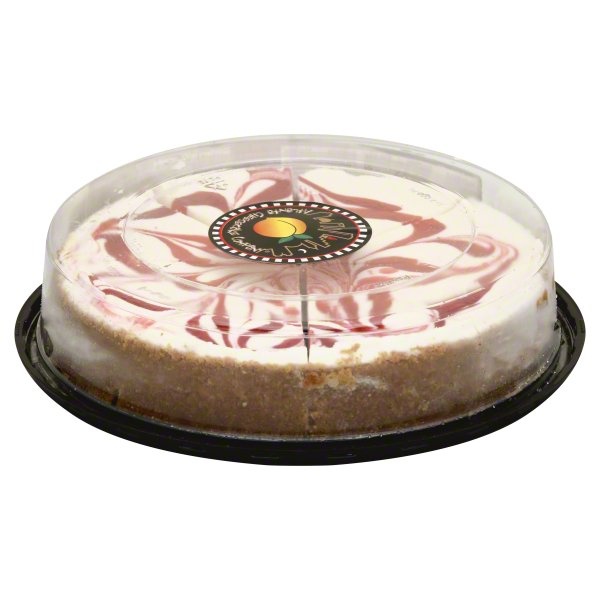 slide 1 of 1, Atlanta Cheesecake Company frozen strawberry cheesecake, 32 oz