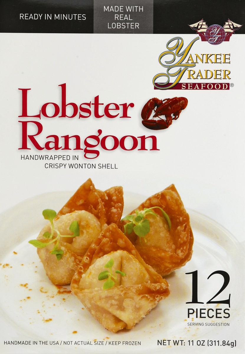 slide 5 of 5, Yankee Trader Seafood Rangoon 12 ea, 12 ct