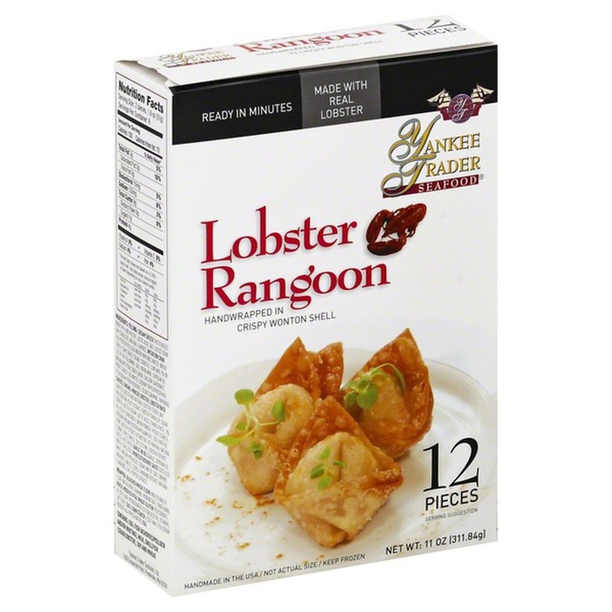 slide 1 of 5, Yankee Trader Seafood Rangoon 12 ea, 12 ct