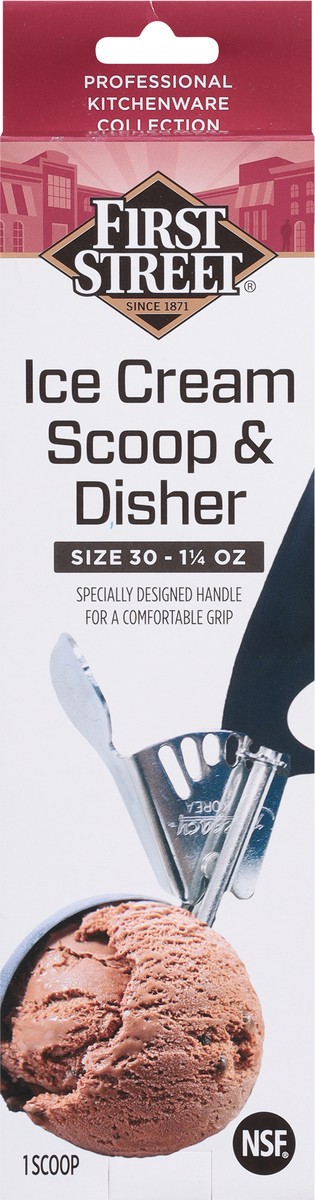 slide 9 of 11, First Street Food Disher #30, 1 ct