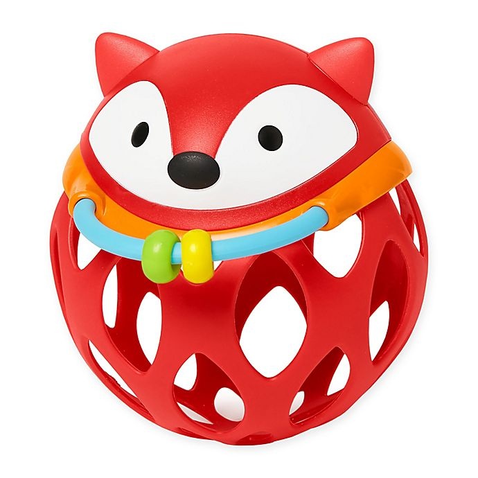 slide 1 of 1, Skip Hop SKIP*HOP Explore & More Roll Around Rattle Fox, 1 ct